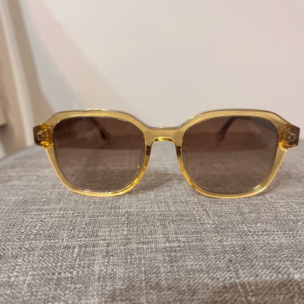 Fendi Yellow Sunglasses